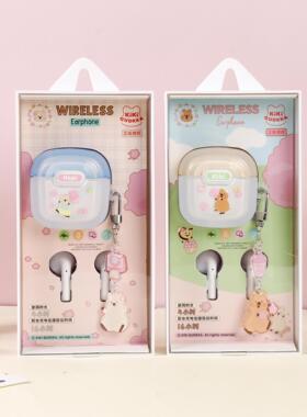 新款正版授权IP奇奇阔卡蓝牙立体声无线蓝牙耳机耳朵先森TWS-267