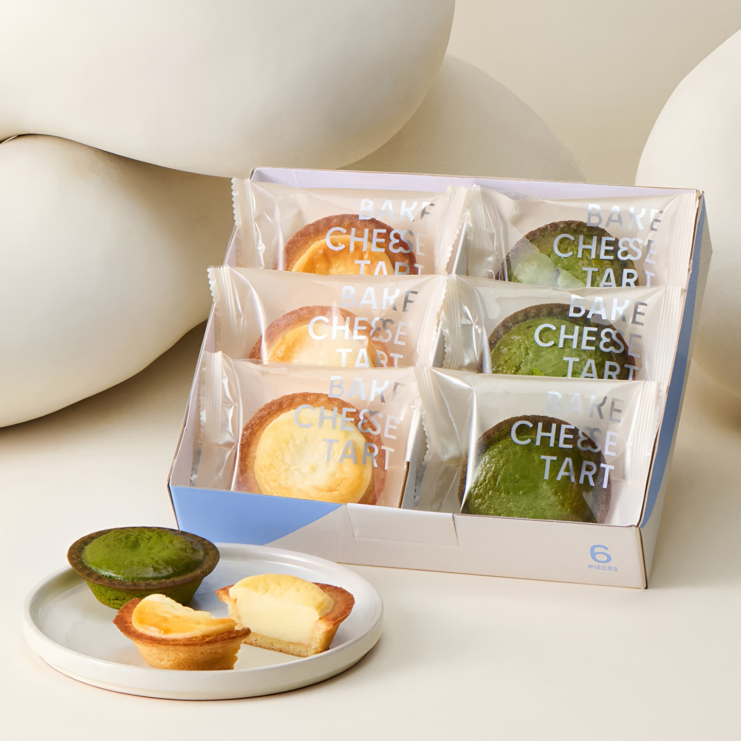 日本BAKE CHEESE TART北海道奶油芝士挞舒芙蕾蛋糕礼盒进口零食