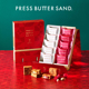 现货日本PRESS BUTTER SAND焦糖巧克力夹心饼干曲奇贺年礼盒