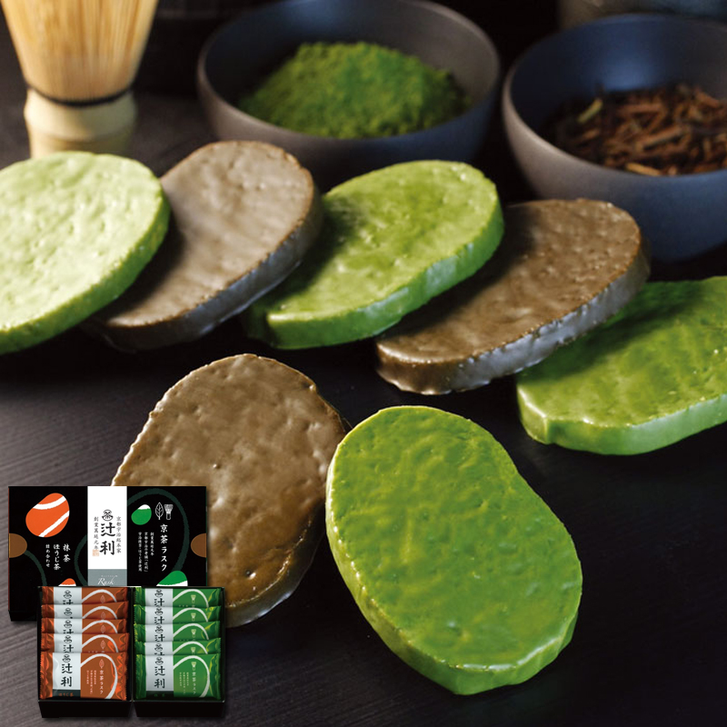 限量特价促销日本爆款辻利京都宇治总本家宇治抹茶巧克力夹心饼干