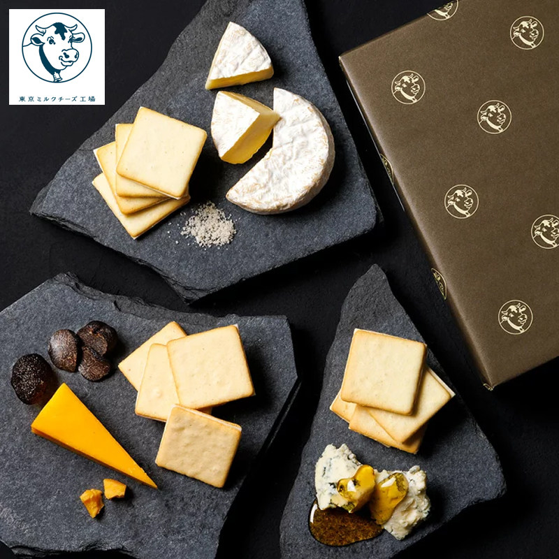 日本北海道东京牛奶芝士工厂海盐蜂蜜巧克力曲奇饼干礼盒进口零食