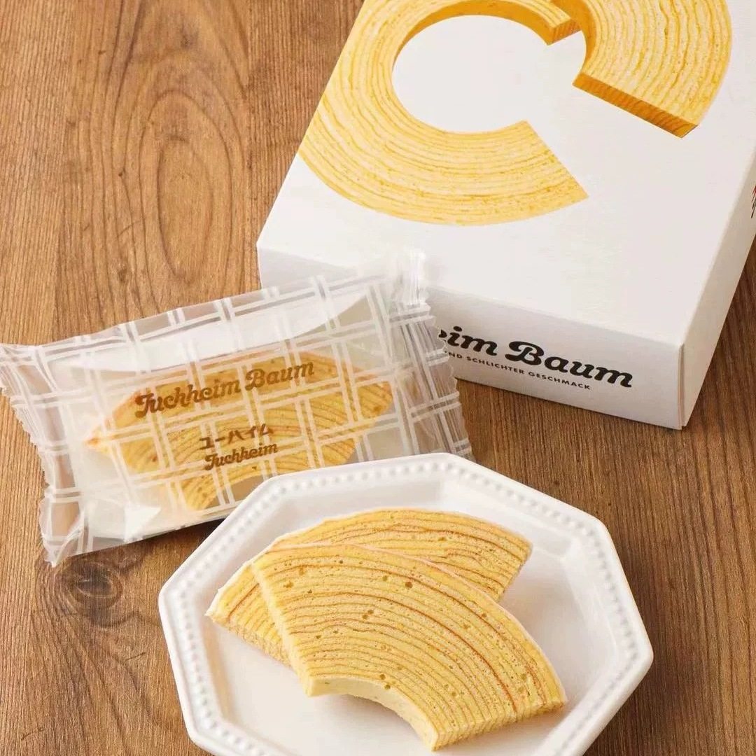 日本神户尤海姆Juchheim切片年轮蛋糕点心甜品早餐礼盒进口零食