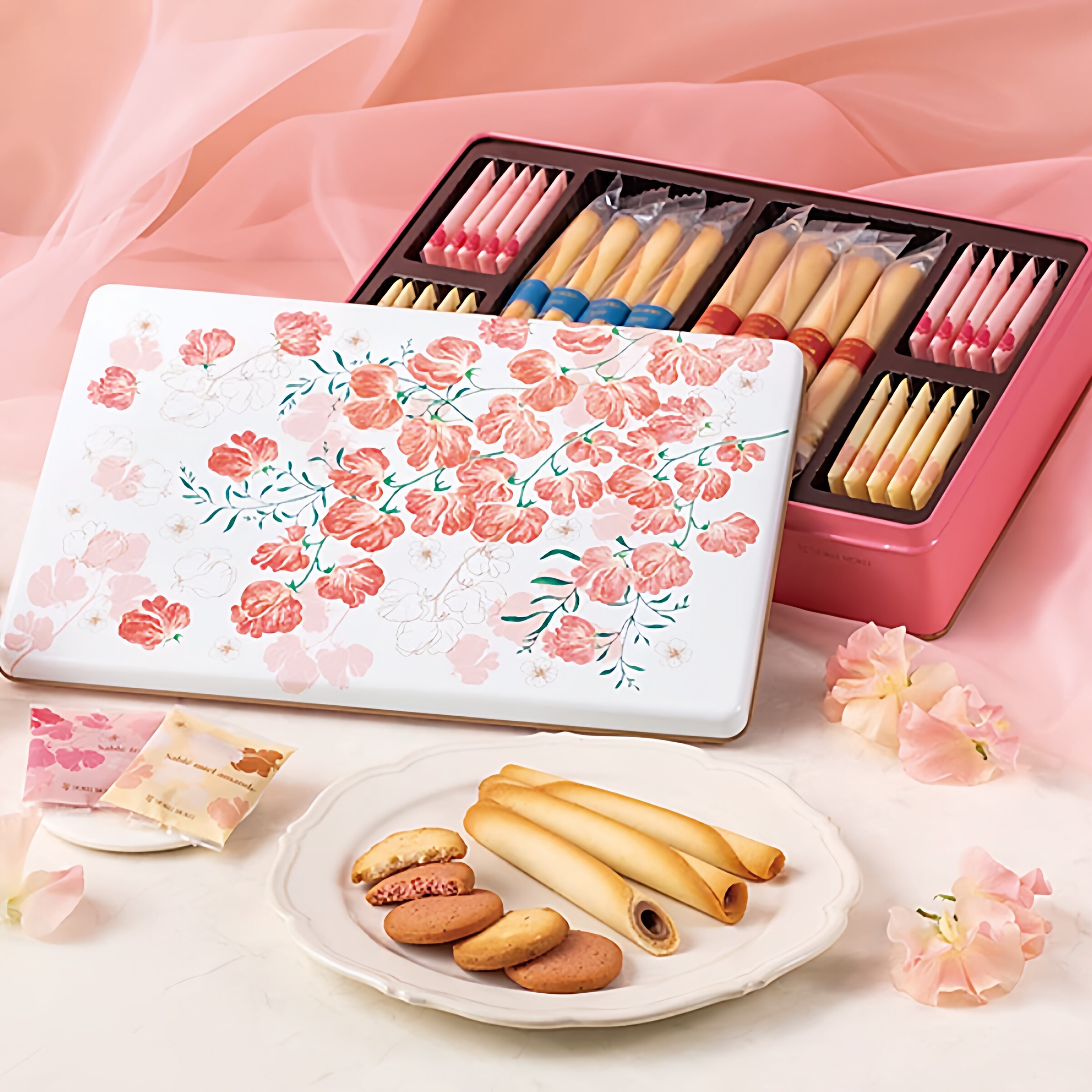 日本进口零食北海道限定YOKUMOKU手工黄油雪茄蛋卷饼干伴手礼盒