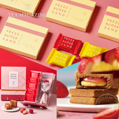 日本PRESS BUTTER SAND黄油焦糖夹心饼干甜品网红早餐进口零食