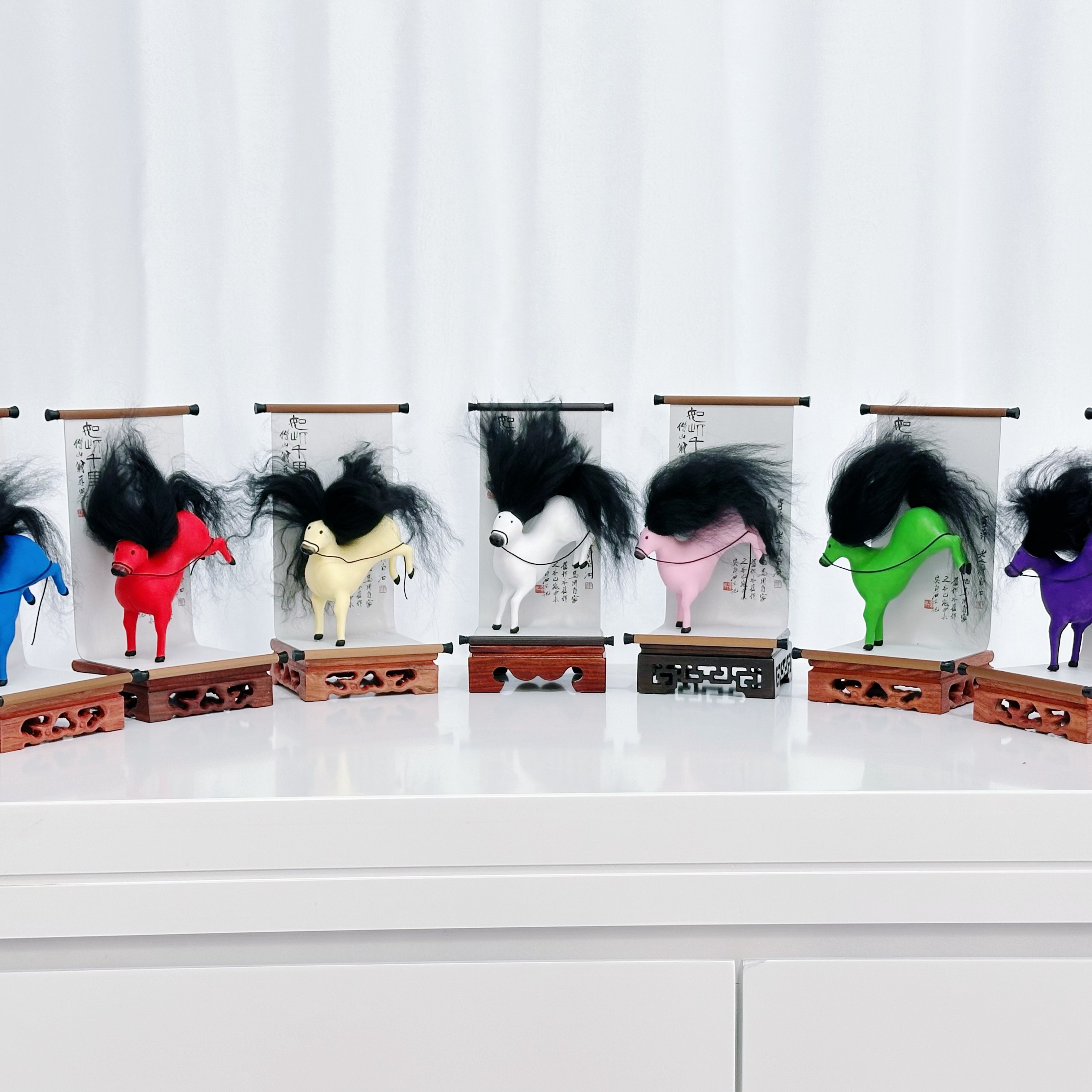 [如此千里]马彪彪齐白石联名文创小马彩色身体定制,特色手工艺,其他特色工艺品,淘宝优惠券,粉丝福利购,淘宝优惠卷