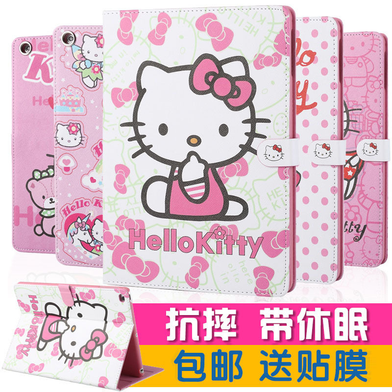 KT猫ipad保护套2018新款苹果air2平板mini4卡通3儿童壳HelloKitty|ruв категории Цифровые аксессуары, планшетный компьютер, аксессуары, планшетный компьютер защитный кожух/оболочка - от Buy2taobao.com для оказания профессиональной услуги покупки агента Taobao