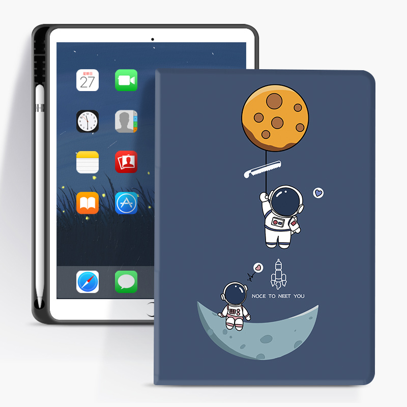 适用三星Galaxy Tab S9/S10/S8/S7保护套s9fe平板电脑A9+无磁全包壳11/12.4寸防摔tab s9+带笔槽皮套s10星球