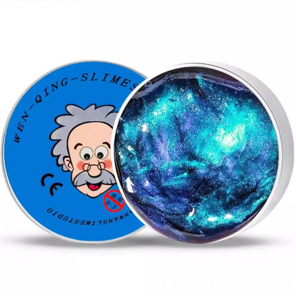 弹跳泥炫彩橡皮泥非牛顿流体解压硅脂泥不干彩泥解压创意安全玩具