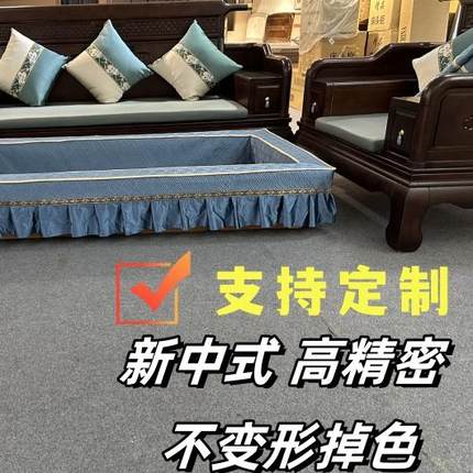 火箱套罩家用实木取暖器长方形火桶罩毯烤火被子加绒蕾丝可定做