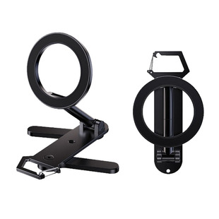 New Mini Foldable Magnetic Travel Phone Holder Gym Golf Cart