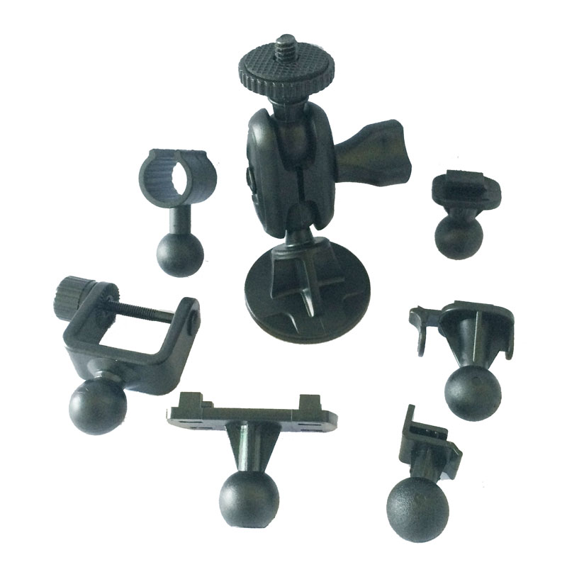 Universal 360 rotation 3M VHB Adhesive Flashlight DVR Mount