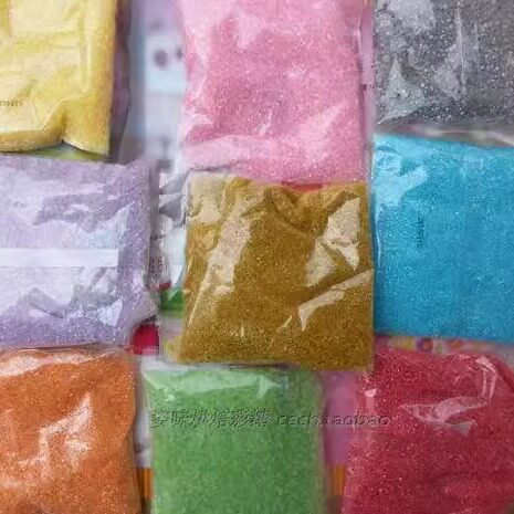 彩砂糖1k烘焙原料蛋糕装饰彩糖粉