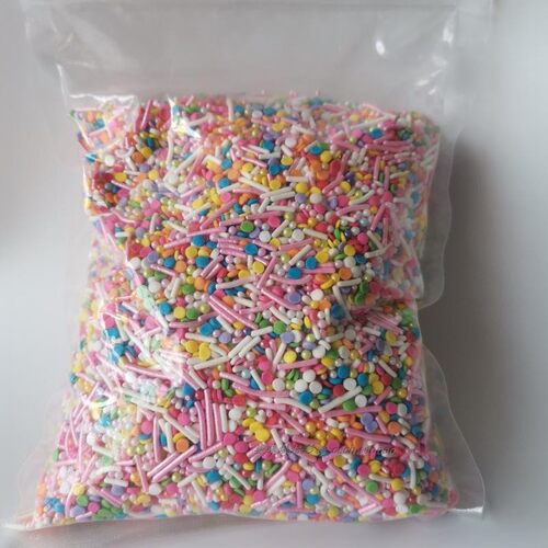 蛋糕装饰彩糖500g混装彩珠烘焙糖