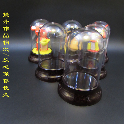 防尘罩子亚克力面塑葫芦蛋雕展示