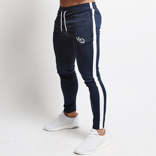 Stretching for 男士 Pants 运动长裤 Sports Fit Slim Men拉条修身