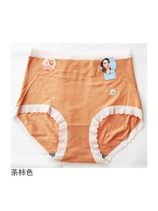 黛丝少女暖绒暖宫收腹性感蕾丝边