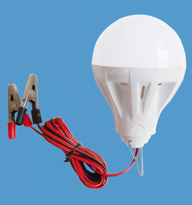 12vled灯夜市灯 12v伏电瓶灯 dc直流12伏led 摆地摊灯应急照明灯
