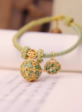 镂空香囊吊坠项链手链女中式复古