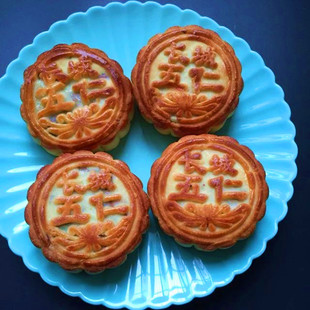长城月饼 丹东长城月饼 东北老式五仁月饼 1份包邮 一份4块380g