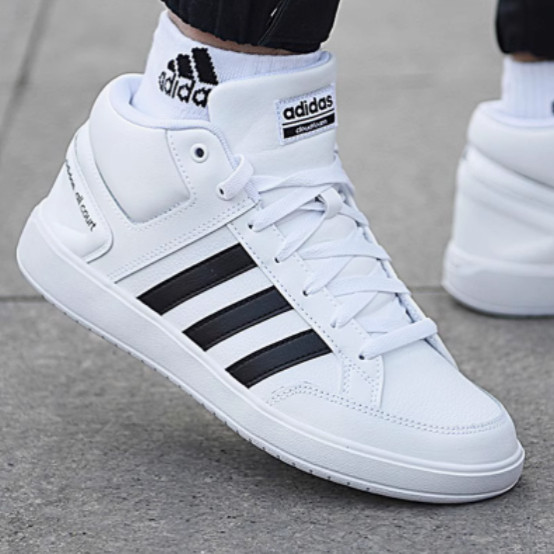 Adidas阿迪达斯男女ALL COURT MID网球场下休闲运动板鞋H02980