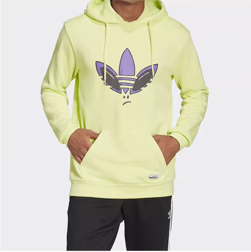 Adidas/阿迪达斯正品三叶草男子连帽宽松运动休闲卫衣 HC9451
