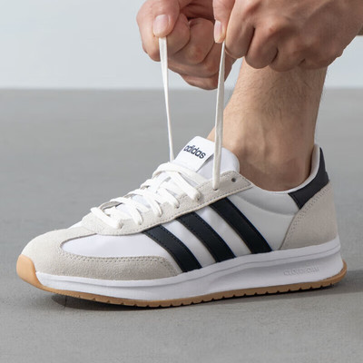 Adidas跑步鞋男鞋2025夏季新款复古跑鞋德训鞋轻便运动鞋IH8587