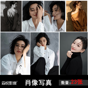 影楼工作室内景肖像艺术照摄影个性 写真样图样片样照23张f2054