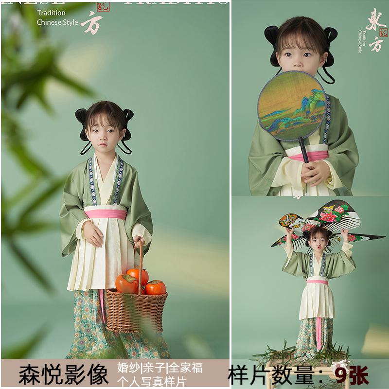 影楼工作室新儿童肖像写真照室内摄影客样照样片样版样图f1296