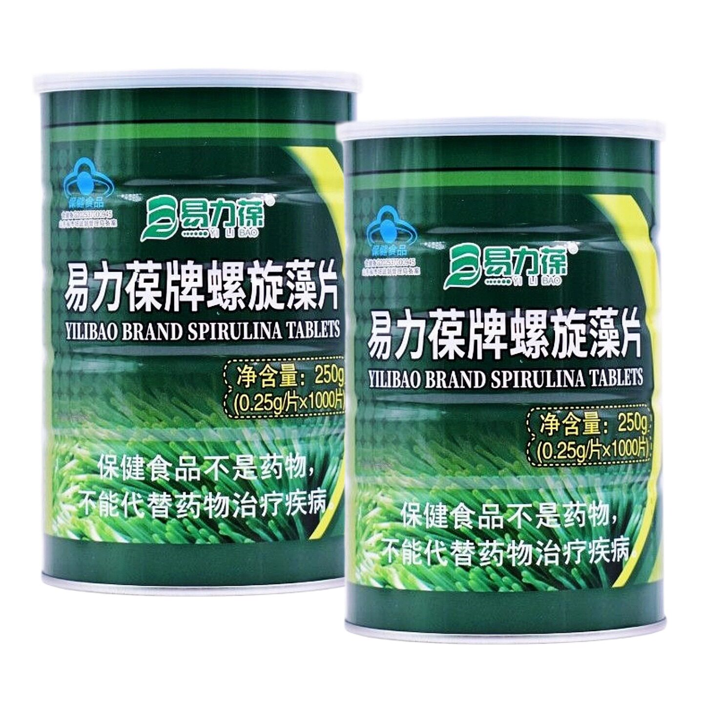 易力葆螺旋藻片1000片