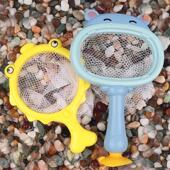 宝宝洗澡玩具网喷水鲨鱼男孩儿童玩水捏捏乐女孩泳池婴儿戏水沐浴