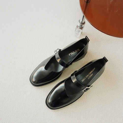 BIUCILI原创学院风玛丽珍小皮鞋