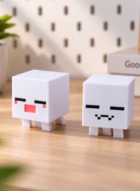 我的世界善魂3D打印桌面摆件