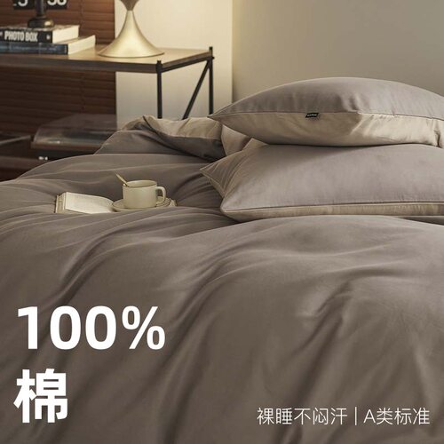 治愈睡眠MAX｜A类100S加厚磨毛全棉四件套纯棉床单被套秋冬季床品