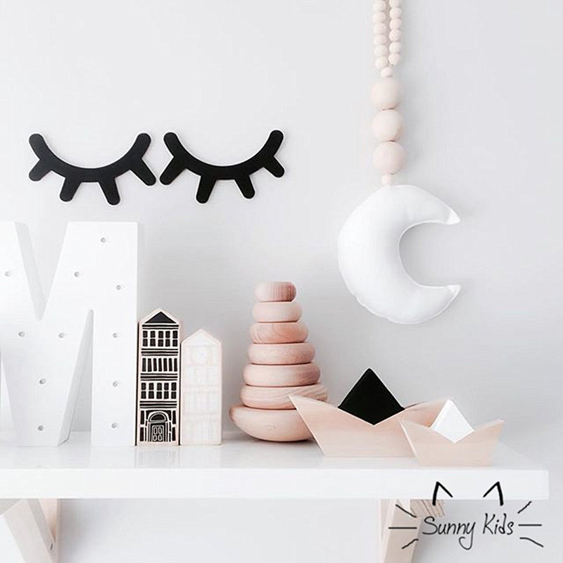 chic Northern Europe originality Wall decoration woodiness eyelash Wall stickers Decoration Children's Room Cartoon Hearts Room ornamentin the Home accessories , Mural  category - from Buy2taobao.com to provide professional Taobao agent buy service