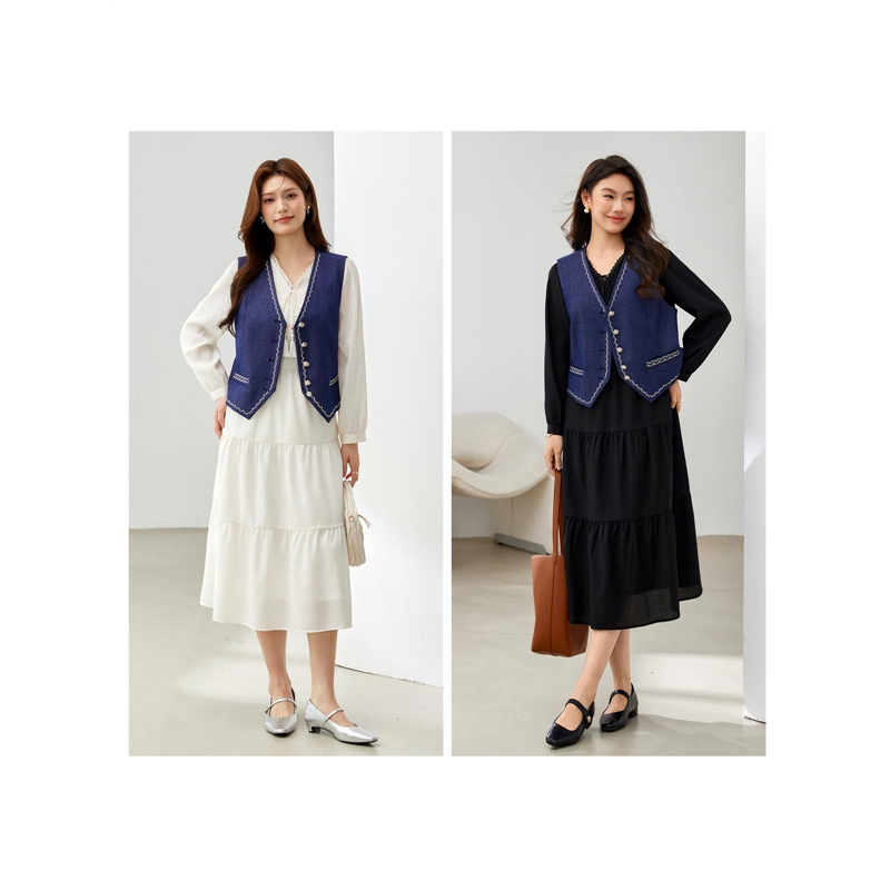 【复古文艺气质度假风两件套装】纤莉秀大码女装胖mm2025春装新款