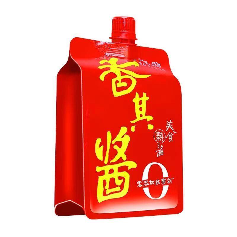 450g大袋香其酱正宗东北大酱熟酱酱香农家黄豆香辣豆酱酱菜