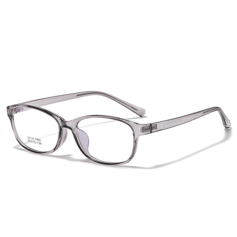 简约文艺新款TR90青少年眼镜框超轻舒适学生配近视眼镜防蓝光变色