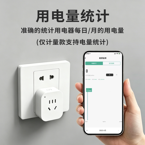 涂鸦86型智能插座电能计量APP