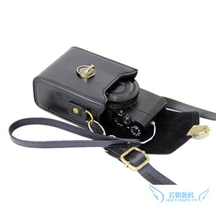 索尼黑卡RX100M7 M6 M5 M4 M3相机包 RX100VII VI V IV ZV-1皮套