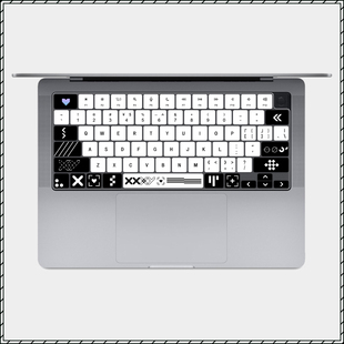 【CS GO 印花集】适用2022MacBookPro13键盘膜16寸14苹果kAir笔记本Pro电脑Mac键盘贴保护膜15max英寸M2带bar