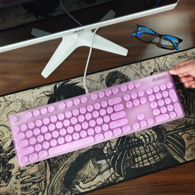 适用rk暗影蒸汽朋克保护膜按键