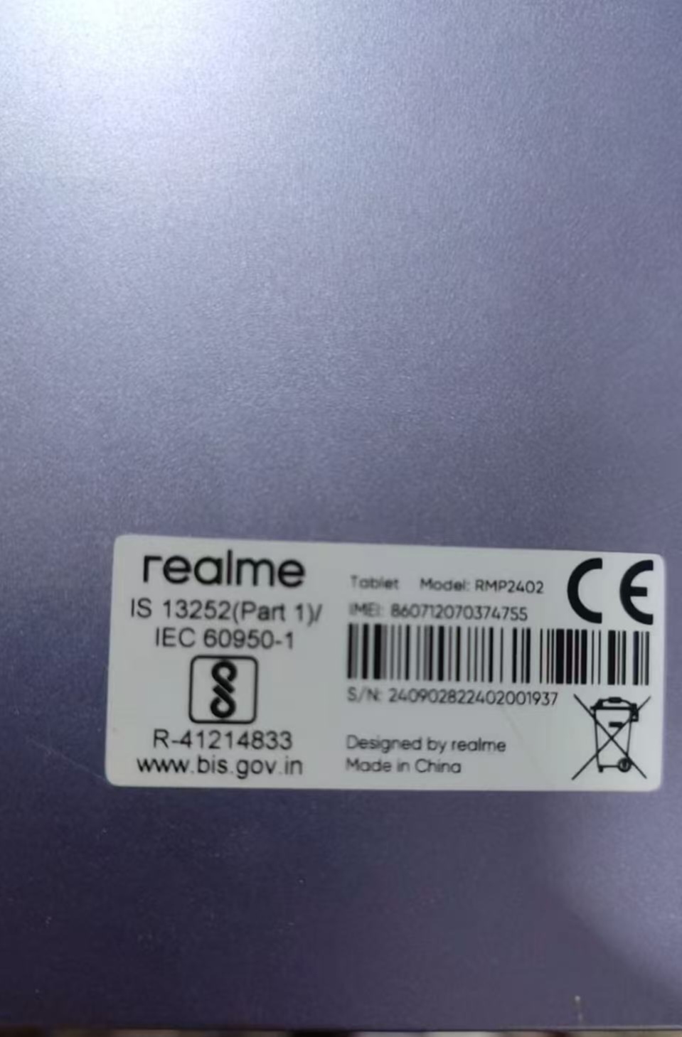 Realme Pad 2 Lite RMP2402触摸屏液晶屏内外一体屏幕总成