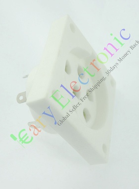 全新陶瓷电子管七脚镀银管座TUS-P7搭棚用E2d C3b C3d Ec Ed E2b