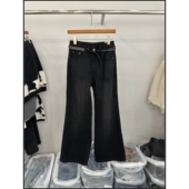 女 牛仔裤 韩钰DESIGN 洋气垂感阔腿显腿长香蕉裤