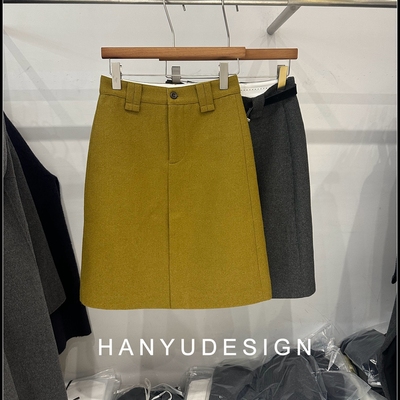 韩钰DESIGN轻熟简约风半身裙