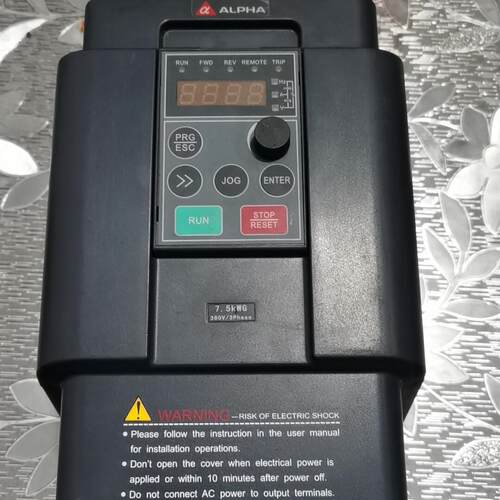议价ALPHA6000E-37R5GB 变频器 7.5KW 三相380V 调速控制器维修