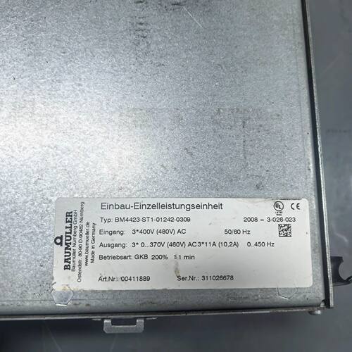 议价BM4423-ST1-01242-0309 鲍米勒驱动器 工控自动化配件维修