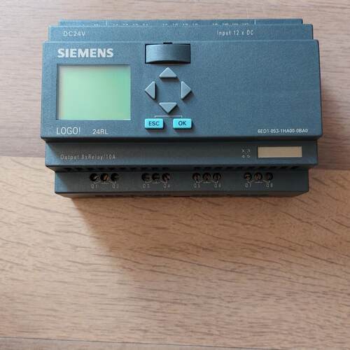 议价6ED1-053-1HA00-0BA0 LOGO逻辑控制器 DC24V继电器输模块维修