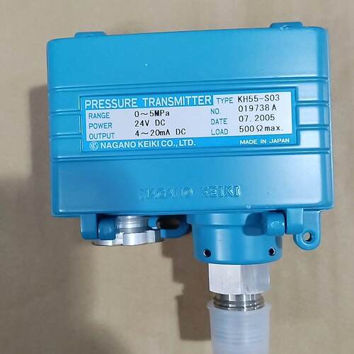 议价KH55-SO3 压力变送器 0~5MPa 24V DC工业传感元件维修