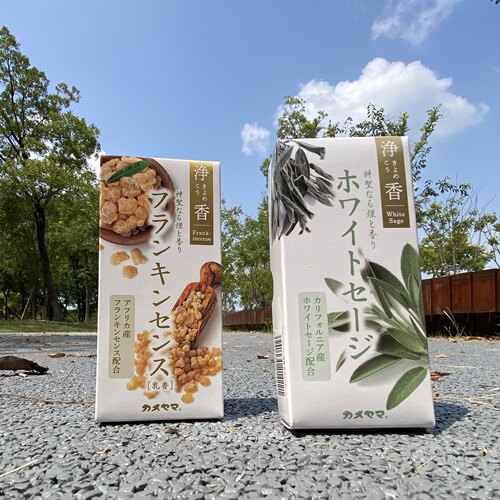 日式白色鼠尾草净化线香熏香